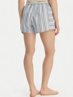 Calvin Klein Underwear Szorty piżamowe LV00QS7519 Niebieski Relaxed Fit