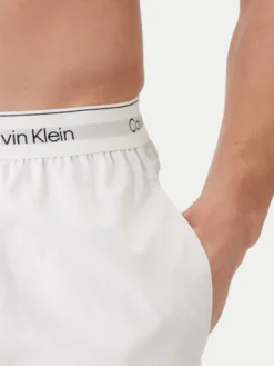 Calvin Klein Underwear Szorty piżamowe LV00NM2832 Szary Regular Fit