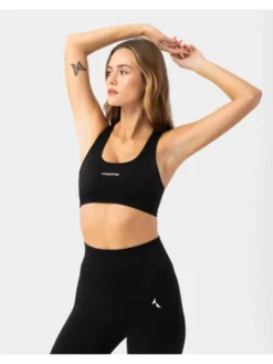 Carpatree Biustonosz sportowy Blaze bra Czarny
