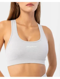 Carpatree Biustonosz sportowy Blaze bra Szary