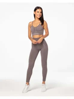 Carpatree Biustonosz sportowy Allure Bra Brązowy