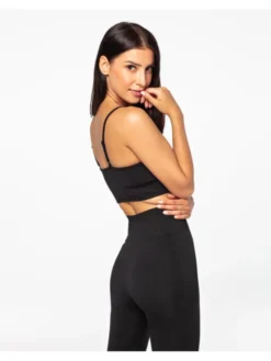 Carpatree Biustonosz sportowy Vibe Bra Czarny