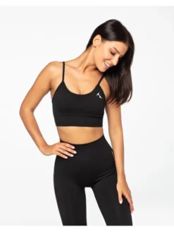 Carpatree Biustonosz sportowy Vibe Bra Czarny