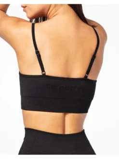 Carpatree Biustonosz sportowy Vibe Bra Czarny