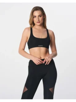 Carpatree Biustonosz sportowy Rei Czarny