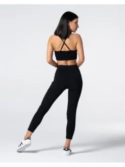 Carpatree Biustonosz sportowy MellowRib Czarny
