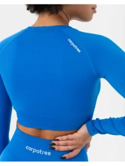Carpatree Top Blaze longsleeve Niebieski Fitted Fit