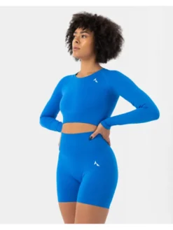 Carpatree Top Blaze longsleeve Niebieski Fitted Fit