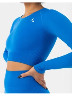 Carpatree Top Blaze longsleeve Niebieski Fitted Fit