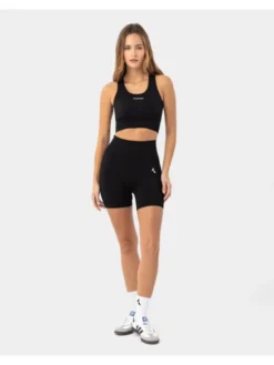 Carpatree Top Blaze top Czarny Fitted Fit