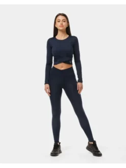 Carpatree Top Crossover top Niebieski Fitted Fit