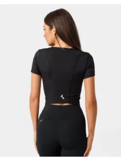 Carpatree Top Linares top Czarny Fitted Fit