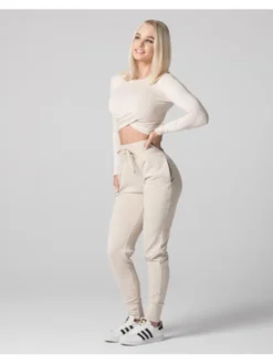 Carpatree Top TopGaia Beżowy Fitted Fit