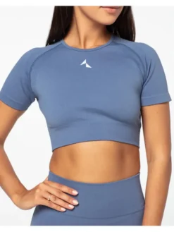 Carpatree Top Vibe Top Czarny Fitted Fit