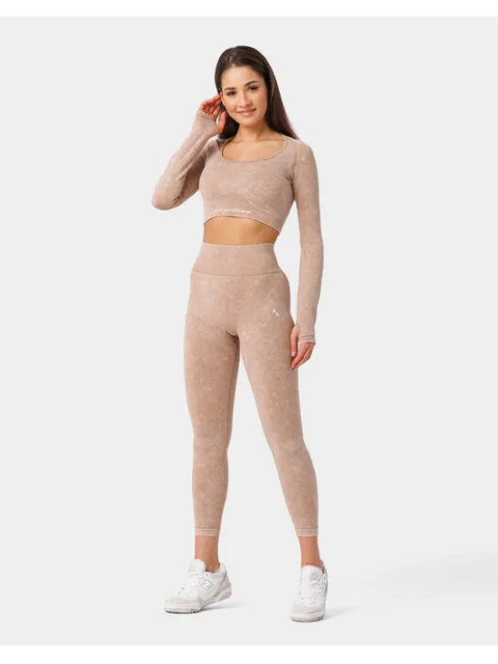 Carpatree Top Yasmine top Beżowy Fitted Fit