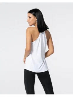 Carpatree T-Shirt TankTopString Biały Relaxed Fit