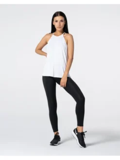 Carpatree T-Shirt TankTopString Biały Relaxed Fit