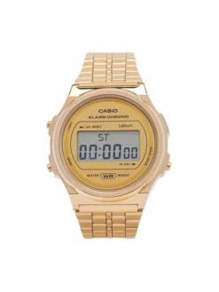 Casio Zegarek A171WEG-9AEF Złoty