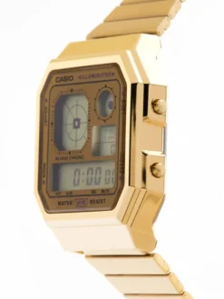 Casio Zegarek A130WEG-9AEF Złoty