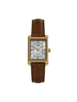 Casio Zegarek Classic LTP-1234PGL-7AEG Brązowy