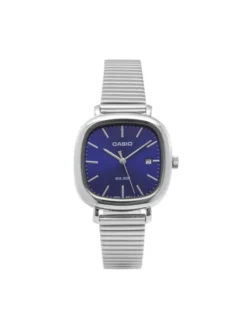 Casio Zegarek LTP-B166D-2AVEF Srebrny