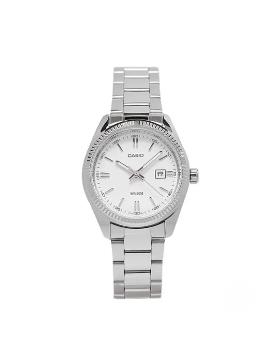 Casio Zegarek LTP-1302PD-7A1VEG Srebrny