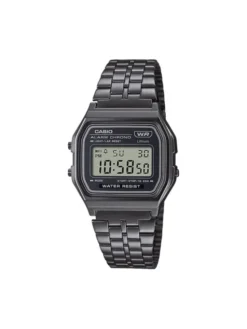 Casio Zegarek Vintage A158WETB-1AEF Srebrny