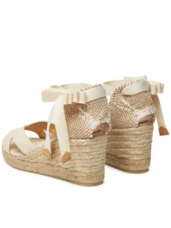 Castañer Espadryle Bailey 025677 Beżowy