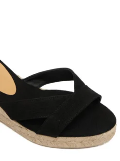 Castañer Espadryle Bailey 25677 Czarny