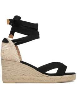 Castañer Espadryle Bailey 25677 Czarny