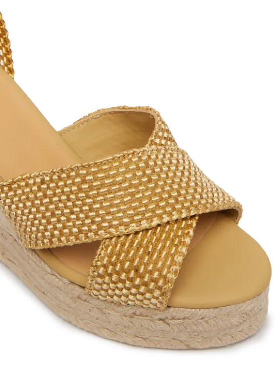 Castañer Espadryle Becca/8ED/298 Beżowy