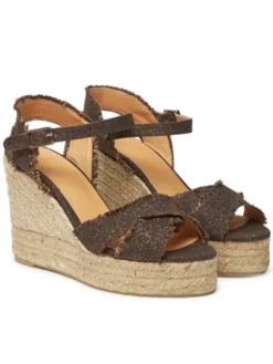 Castañer Espadryle Bromelia/8Ed/032 022360 Brązowy