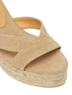 Castañer Espadryle Bruna/8ED/002 025536 Beżowy