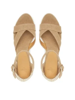 Castañer Espadryle Bruna/8ED/002 025536 Beżowy