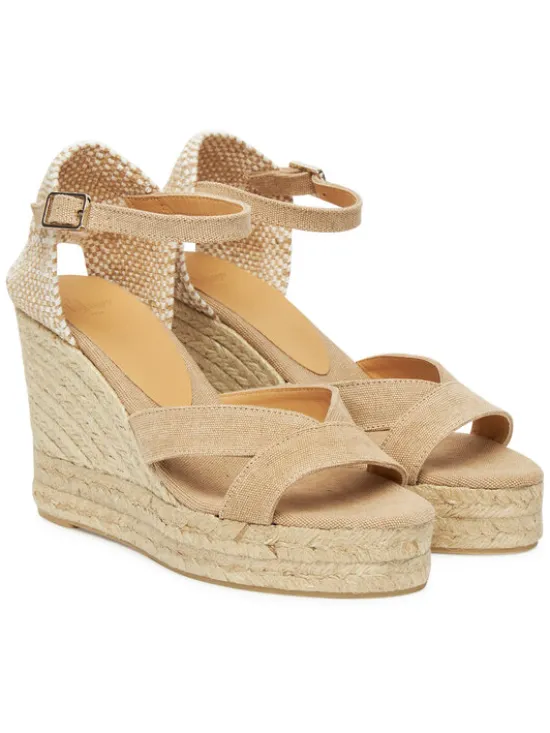 Castañer Espadryle Bruna/8ED/002 025536 Beżowy