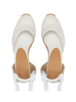 Castañer Espadryle Carina/6/001 020964 Biały