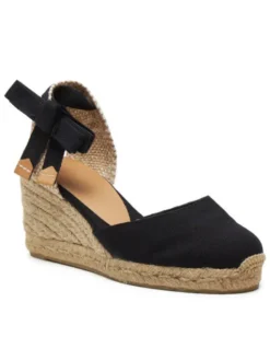 Castañer Espadryle Carina/6/001 020964 Czarny