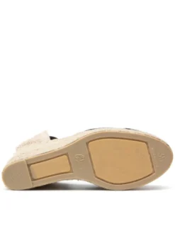 Castañer Espadryle Carina/8ED/001 020961-100 Czarny