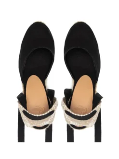 Castañer Espadryle Carina/8ED/001 020961-100 Czarny