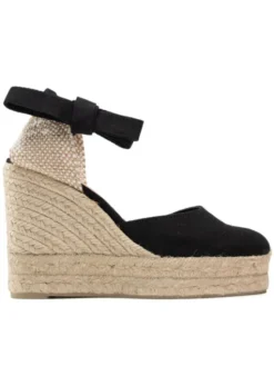Castañer Espadryle Carina/8ED/001 020961-100 Czarny