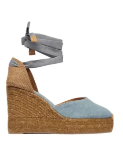 Castañer Espadryle Carina 25341 Niebieski