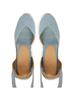 Castañer Espadryle Carina 25341 Niebieski