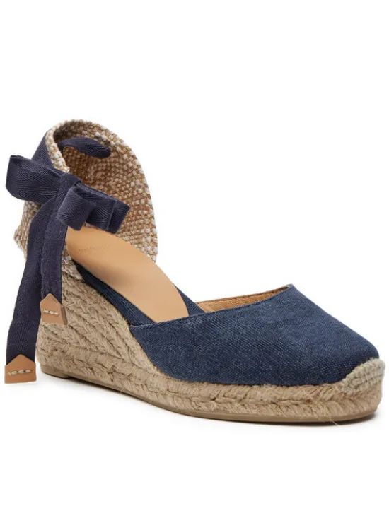 Castañer Espadryle Carina/6/002 021644 Niebieski