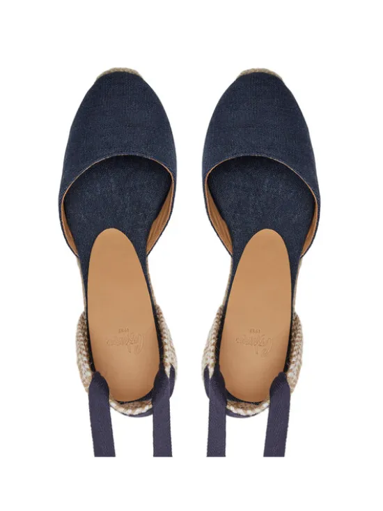Castañer Espadryle Carina/6/002 021644 Niebieski