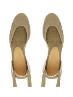 Castañer Espadryle Carina 21644 Zielony