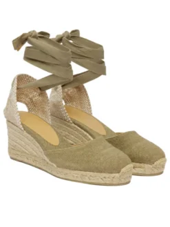 Castañer Espadryle Carina 21644 Zielony