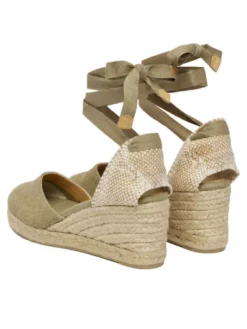 Castañer Espadryle Carina 21644 Zielony