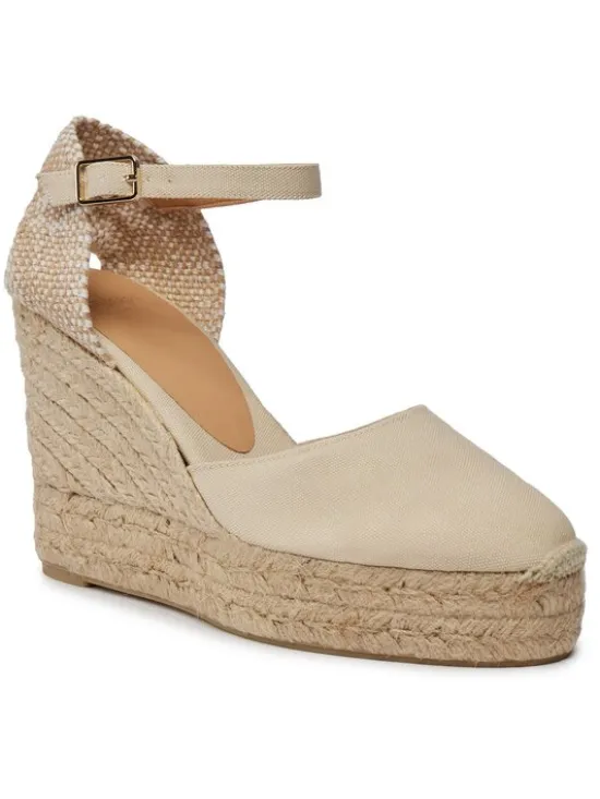 Castañer Espadryle Carol/8ED/001 20975-203 Beżowy
