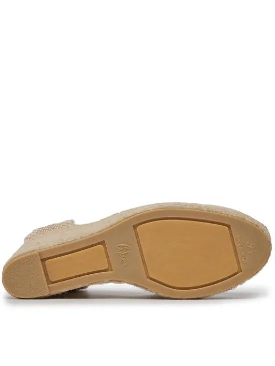 Castañer Espadryle Carol/8ED/001 20975-203 Beżowy