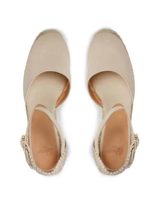Castañer Espadryle Carol/8ED/001 20975-203 Beżowy